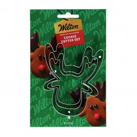 Комплект метални кутери "Еленче" - 3 размера